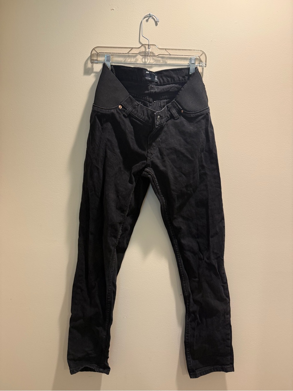 Black Maternity straight leg Jeans
